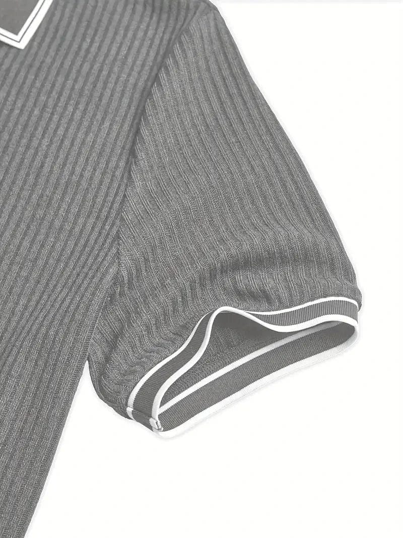 Lauren Ortis - Elegant Short Sleeve Polo Shirt