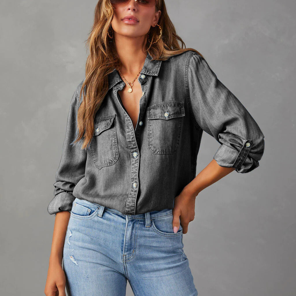 Bluewind Denim Button-Up