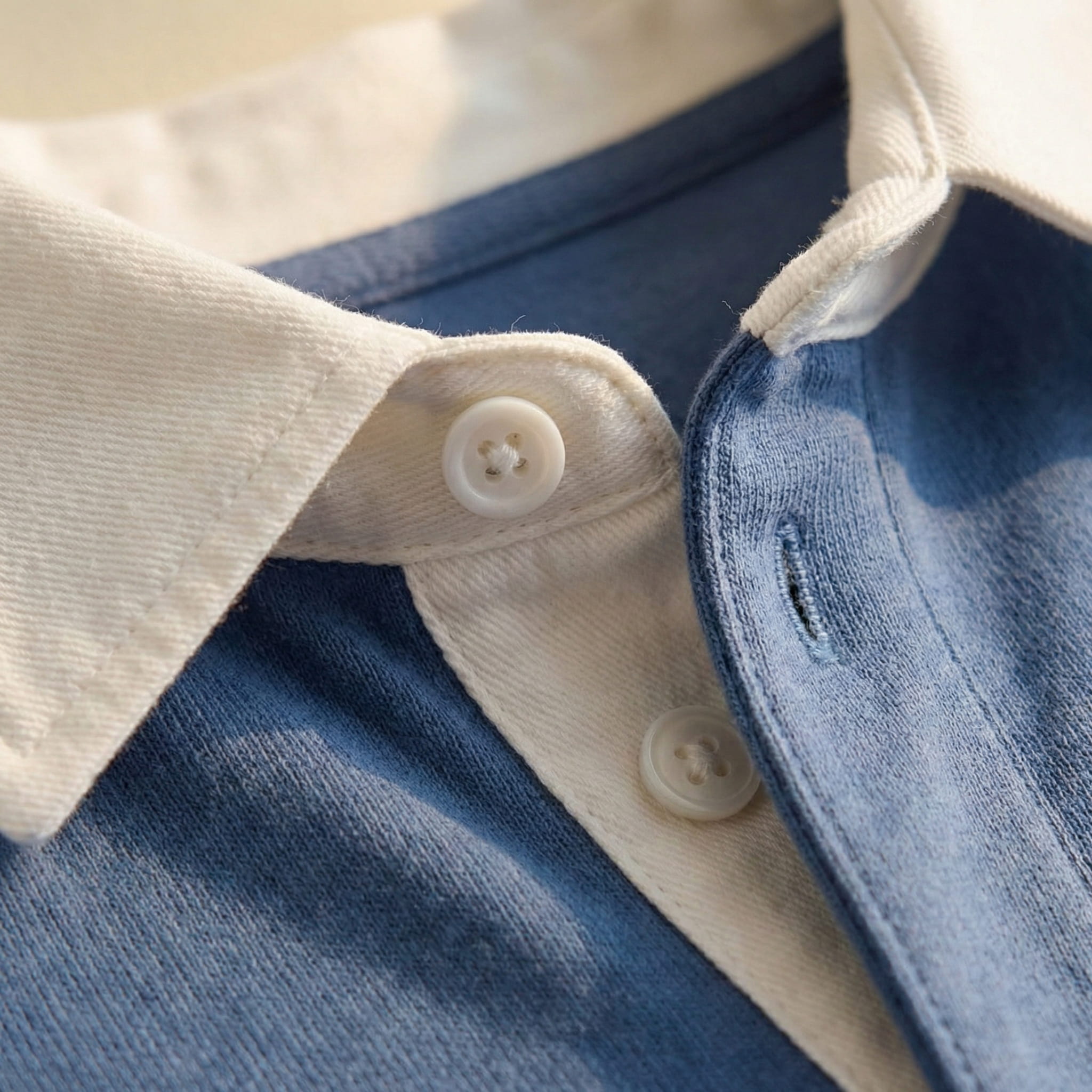 Jack Lauren Cotton Collared Sweatshirt