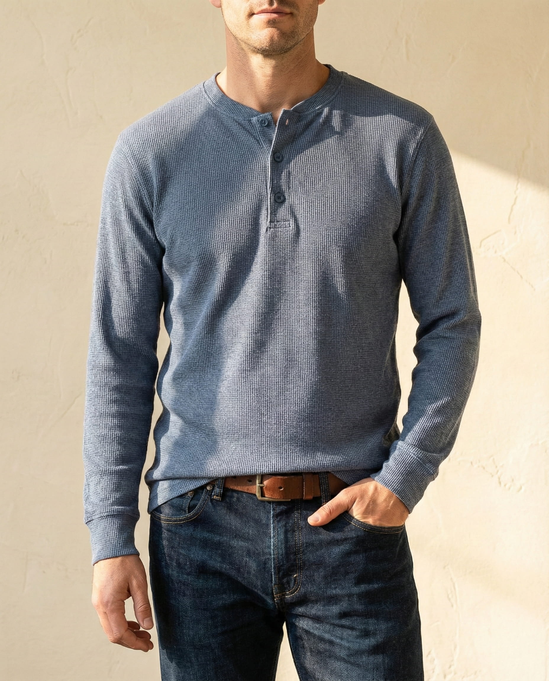 Morris Premium Cotton Henley