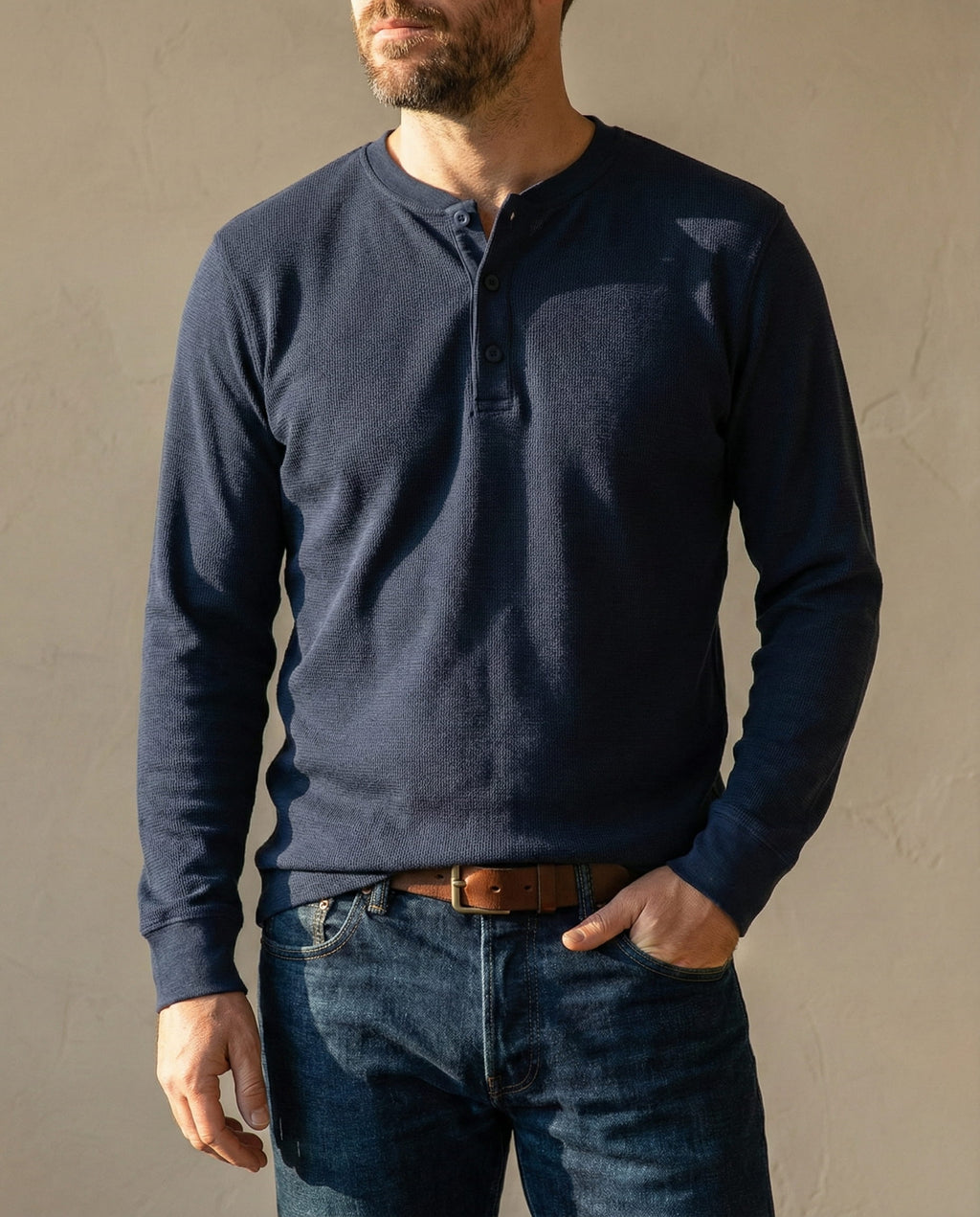 Morris Premium Cotton Henley