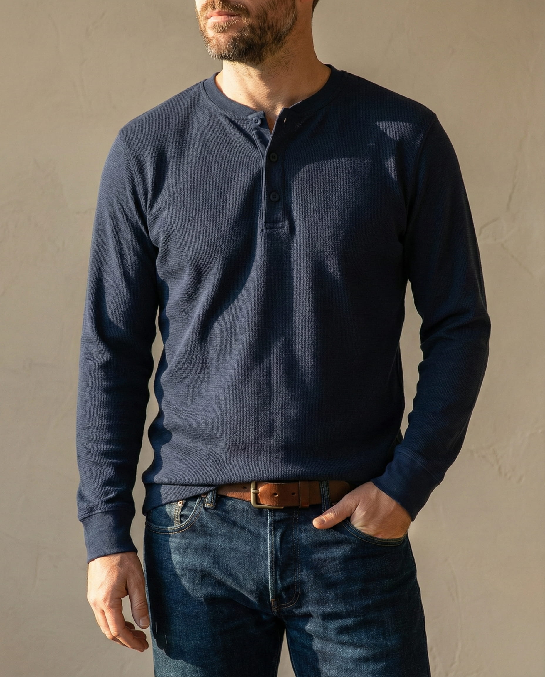 Morris Premium Cotton Henley