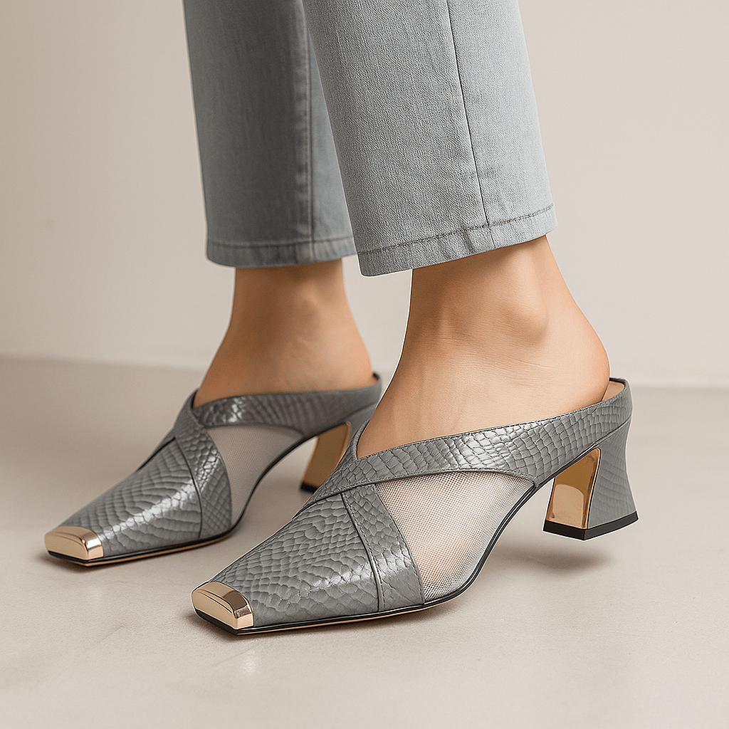 Aveline Heeled Mules