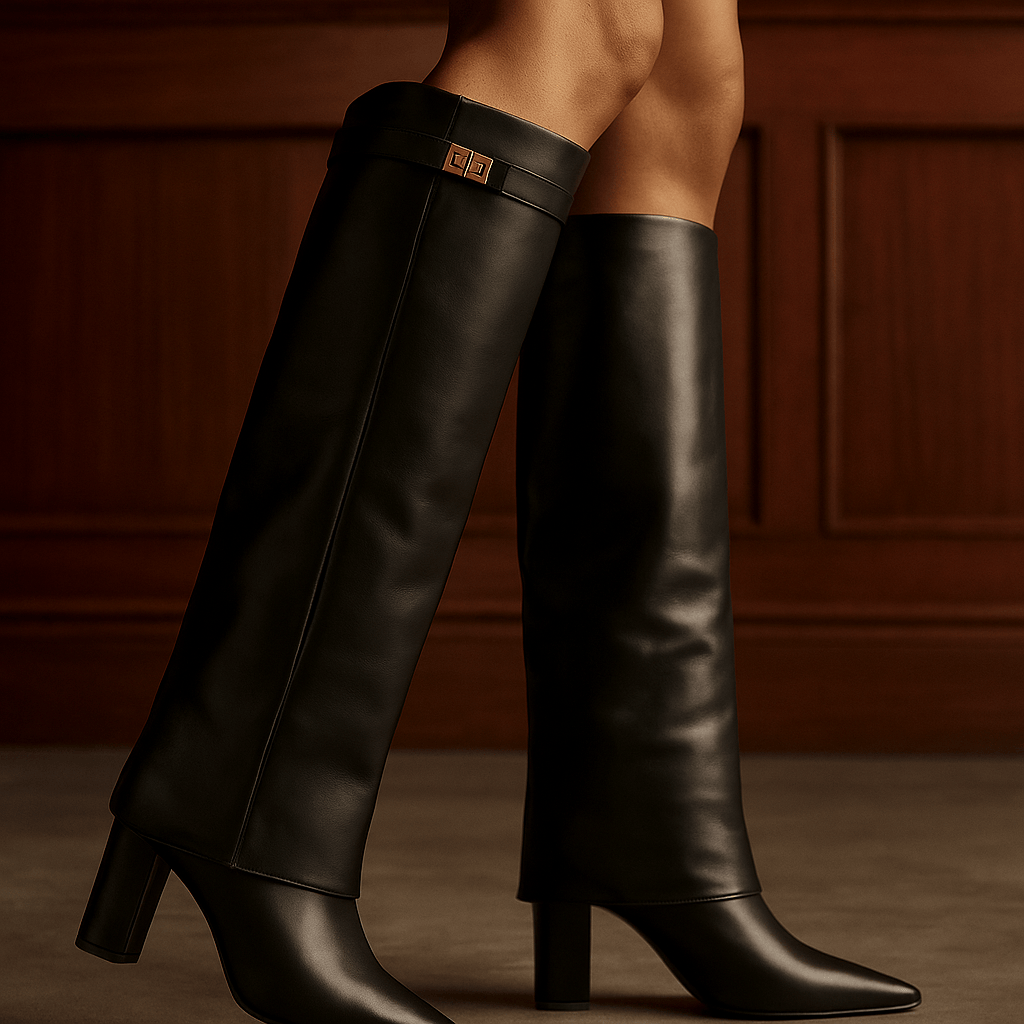 Vera Ren Heeled Boots