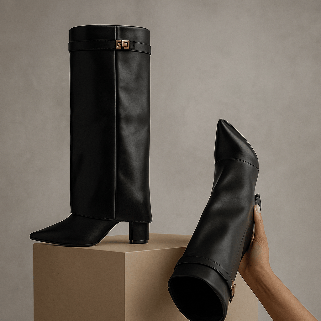 Vera Ren Heeled Boots
