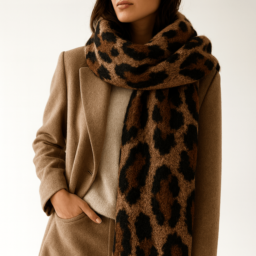 Leona Patterned Scarf