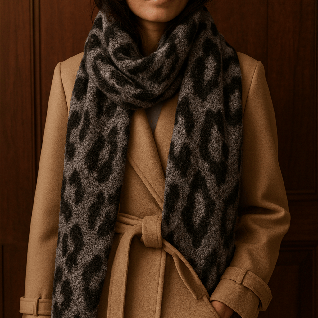 Leona Patterned Scarf