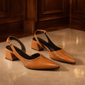 Maribel Pointed Slingback Heels