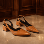 Maribel Pointed Slingback Heels