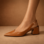 Maribel Pointed Slingback Heels