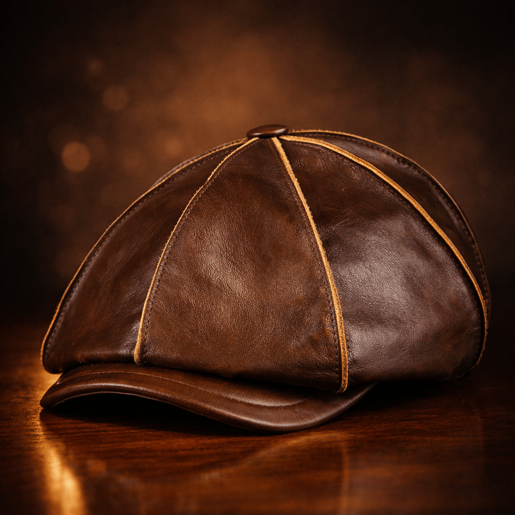 Arthur Genuine Leather Hat