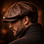 Arthur Genuine Leather Hat
