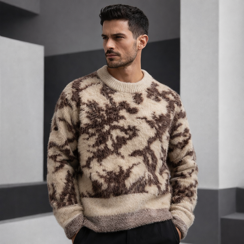 Mansford Textured Crew Knit