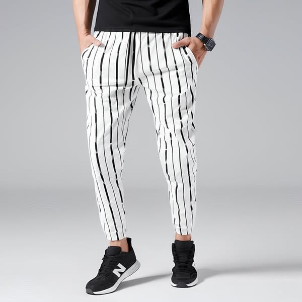 Lennon Striped Pencil Pants