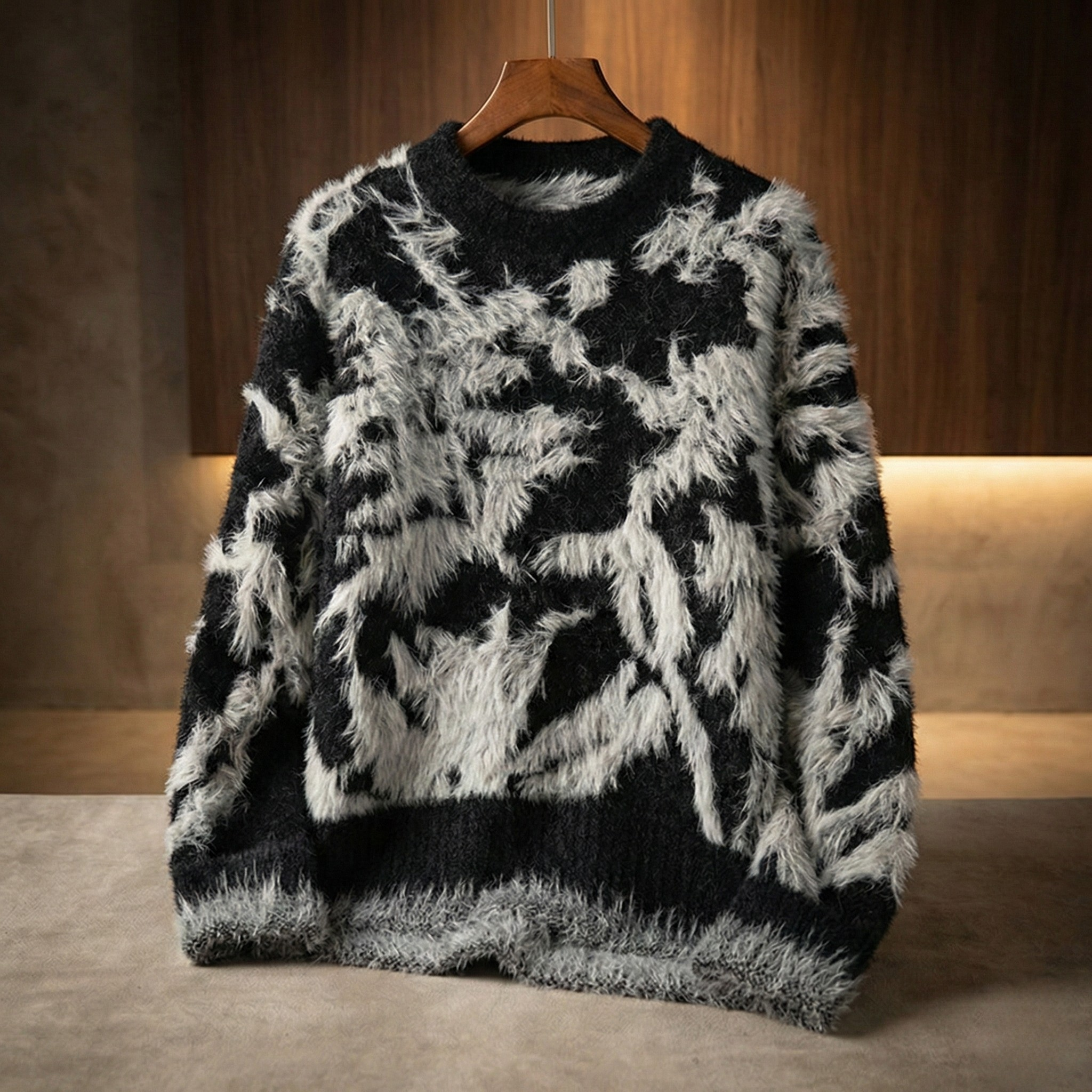 Mansford Textured Crew Knit