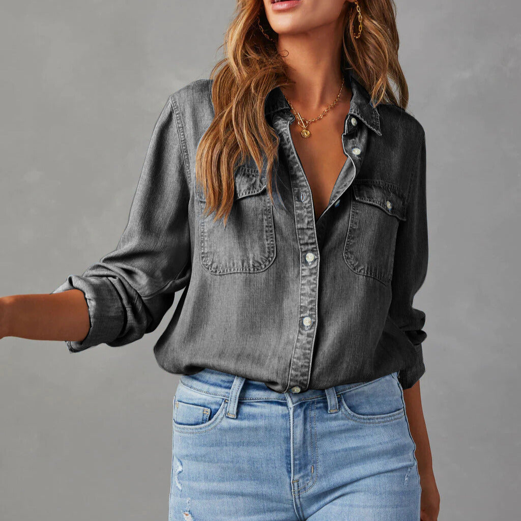 Bluewind Denim Button-Up