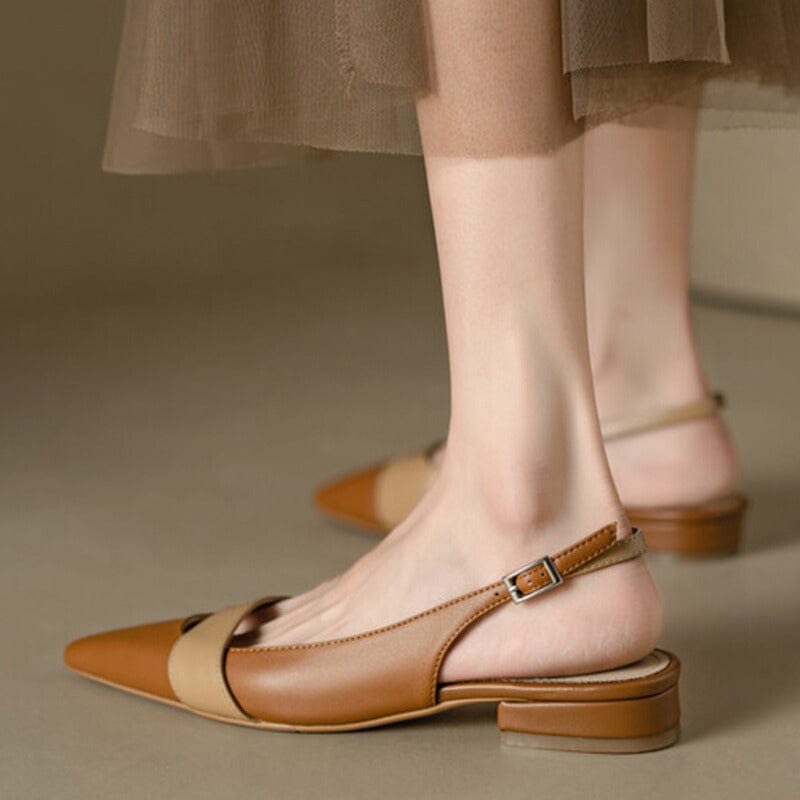 Aria Pointed Slingbacks