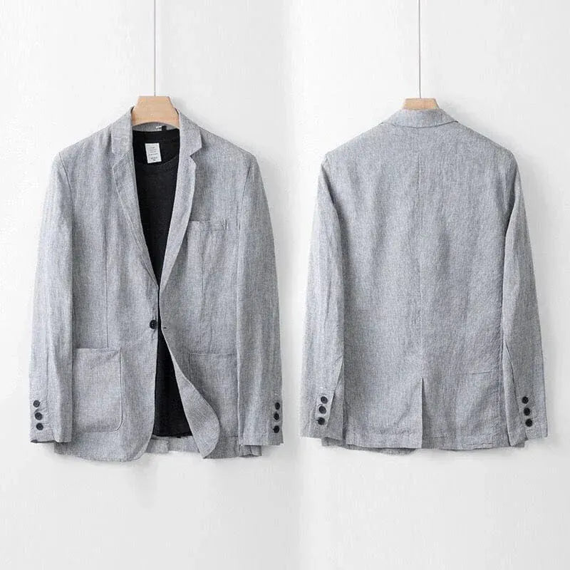 Rumeo Business Casual Linen Suit 