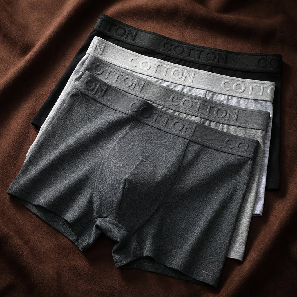 Men's Core Cotton 5-Pack Boxers