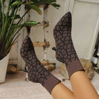 Aria High-Heel Knitted Boots