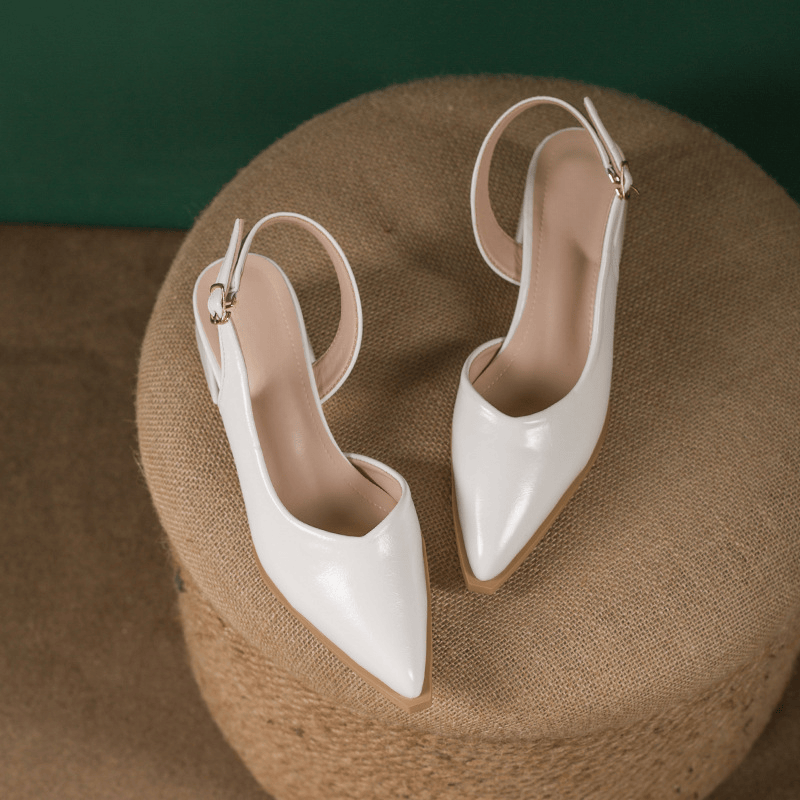 Maribel Pointed Slingback Heels