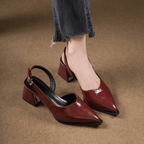 Maribel Pointed Slingback Heels