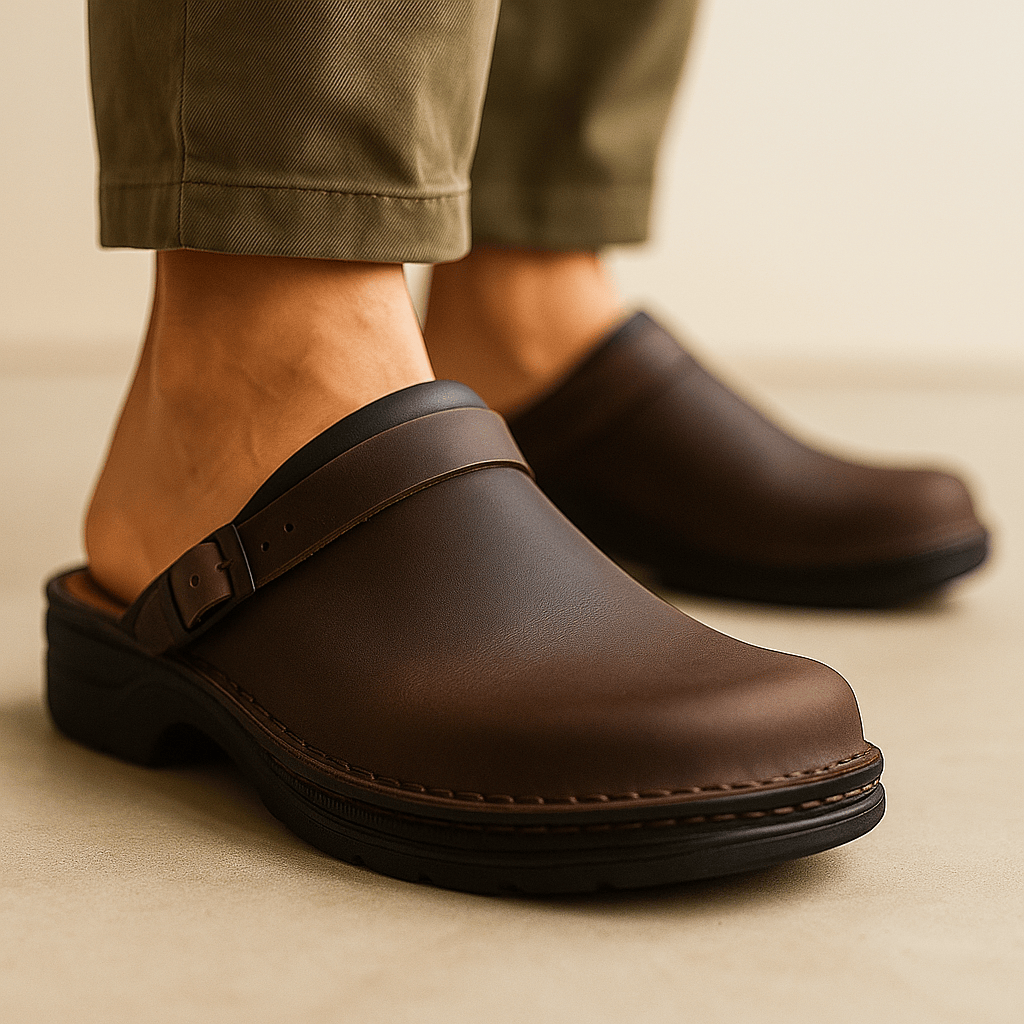 Everson Slip-On Clogs — Easy-On Comfort for All-Day Wear