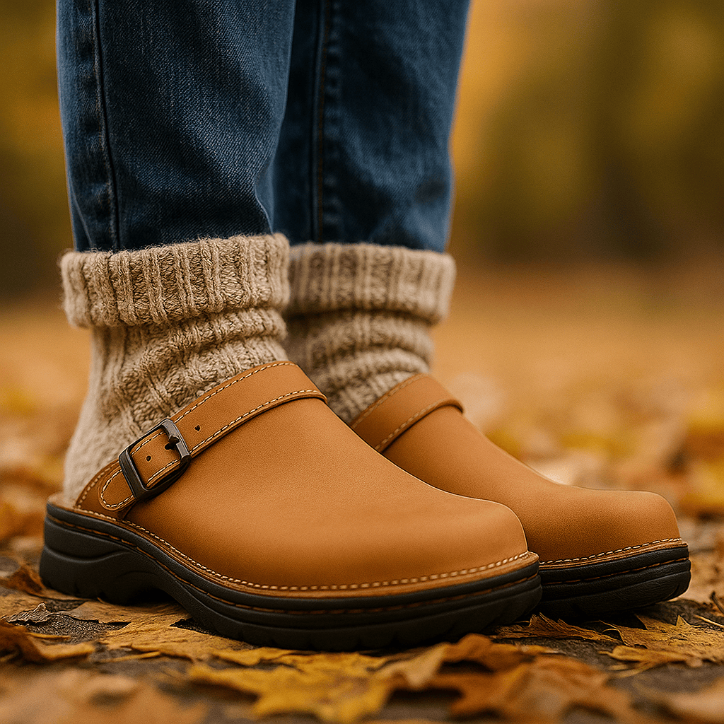 Everson Slip-On Clogs — Easy-On Comfort for All-Day Wear