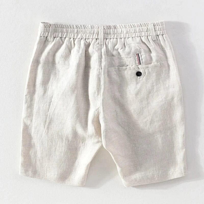 Shoreline Cotton Linen Shorts