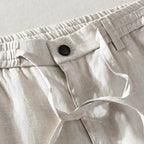 Shoreline Cotton Linen Shorts