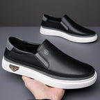 Harry Shelby Leather Slip-Ons