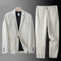 Rumeo Business Casual Linen Suit 
