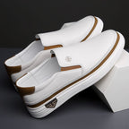 Harry Shelby Leather Slip-Ons