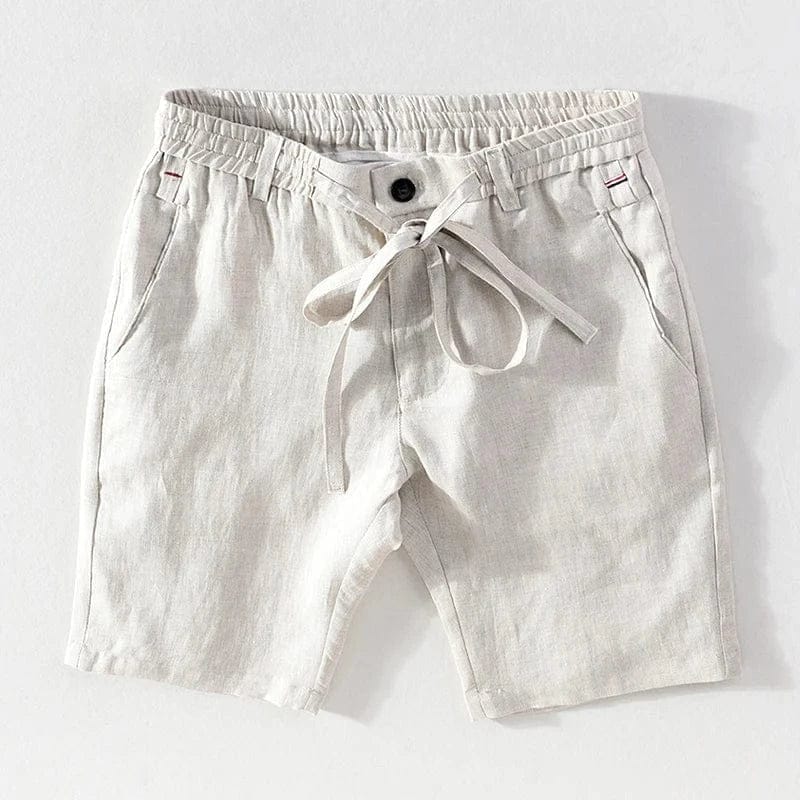 Shoreline Cotton Linen Shorts