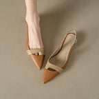 Aria Pointed Slingbacks