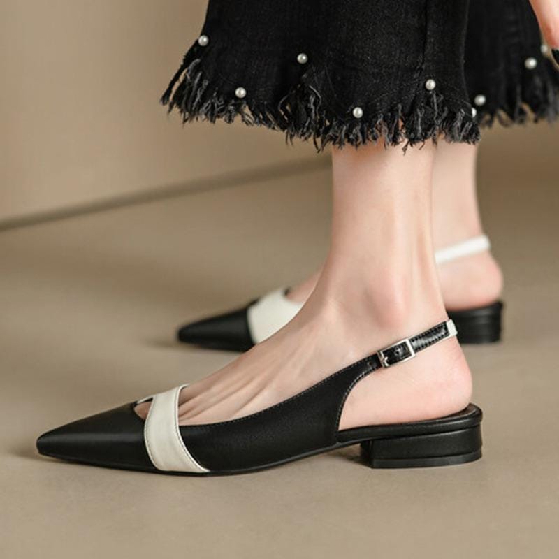 Aria Pointed Slingbacks