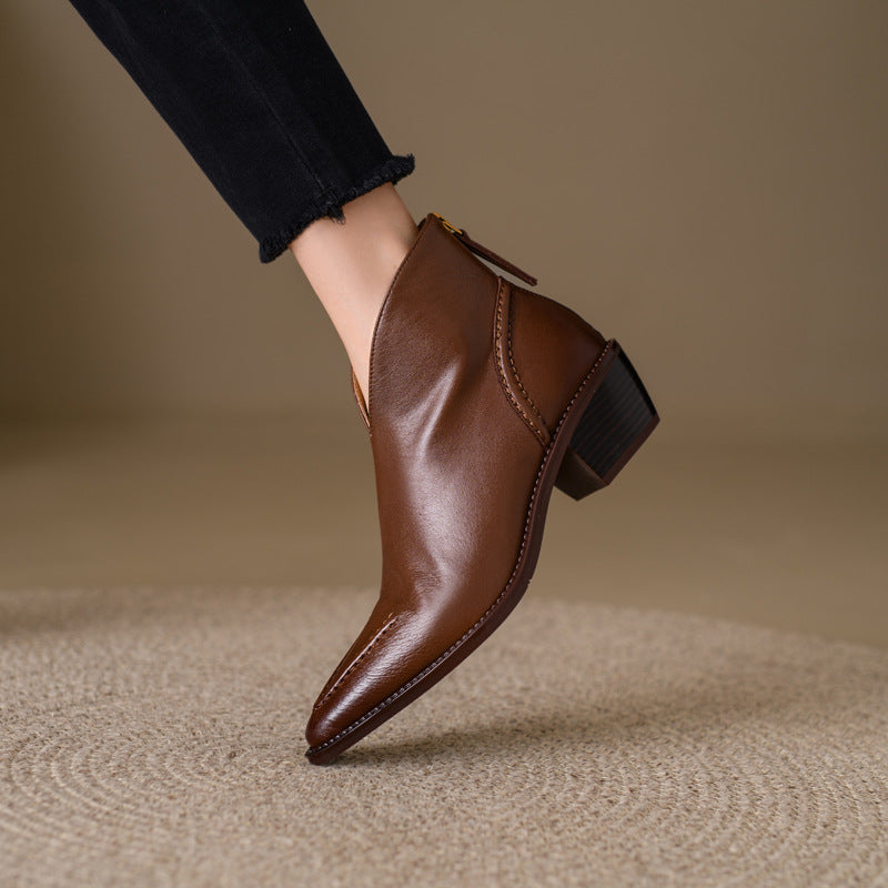 Cali Rae Genuine Leather Boots