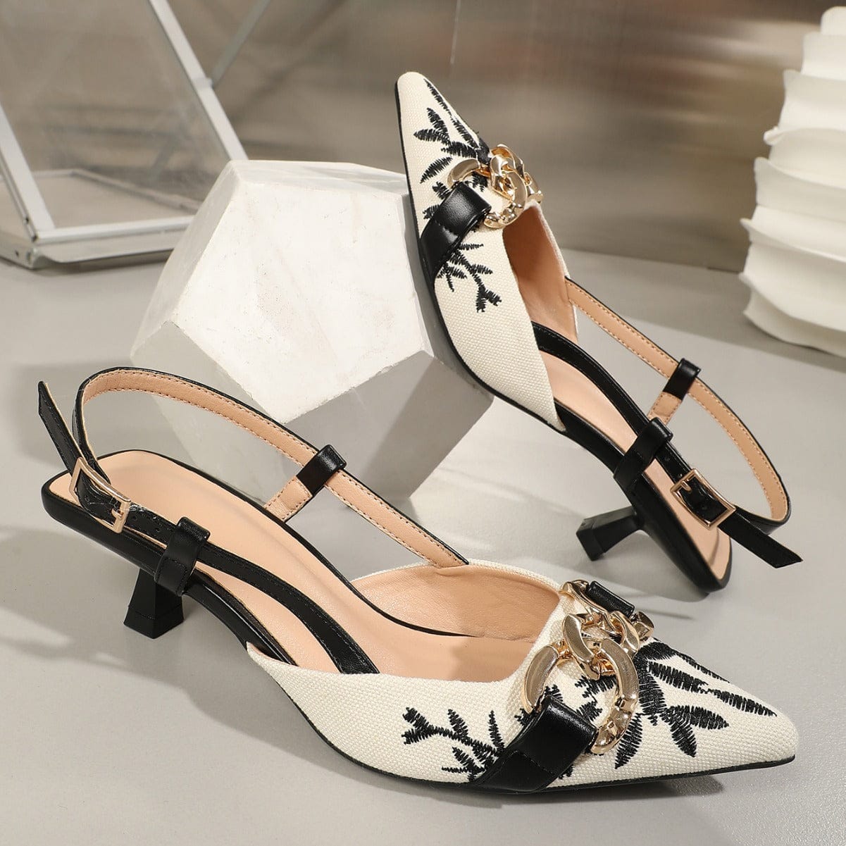 Marais Kitten Heels