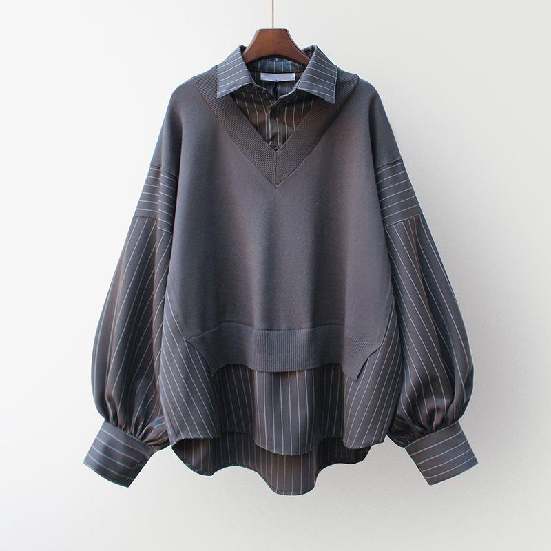Eveline Pinstripe Sweater