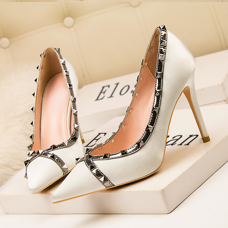 Zevara Studded Heels