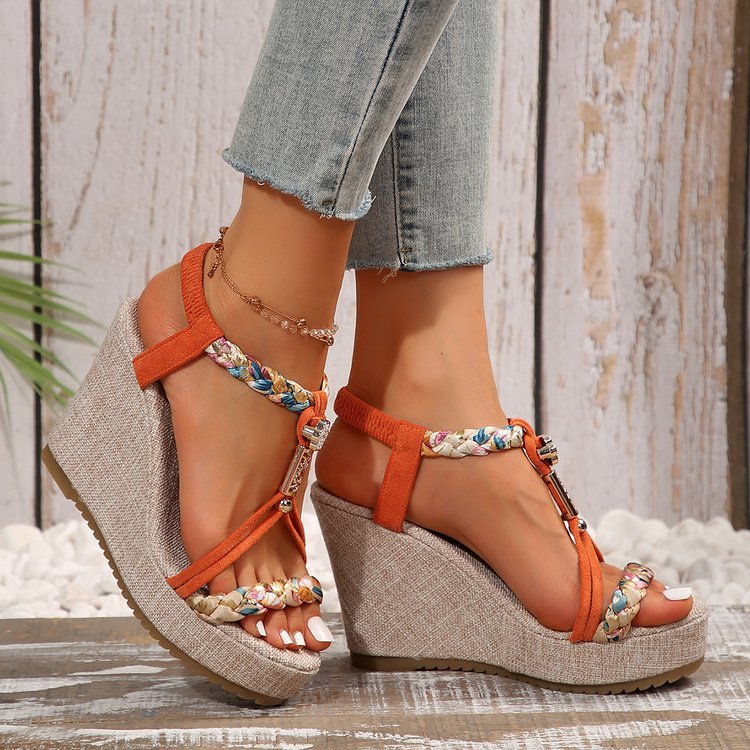 Tuluma Braided Wedges