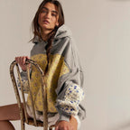 Aster Quilted Hoodie