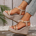 Tuluma Braided Wedges