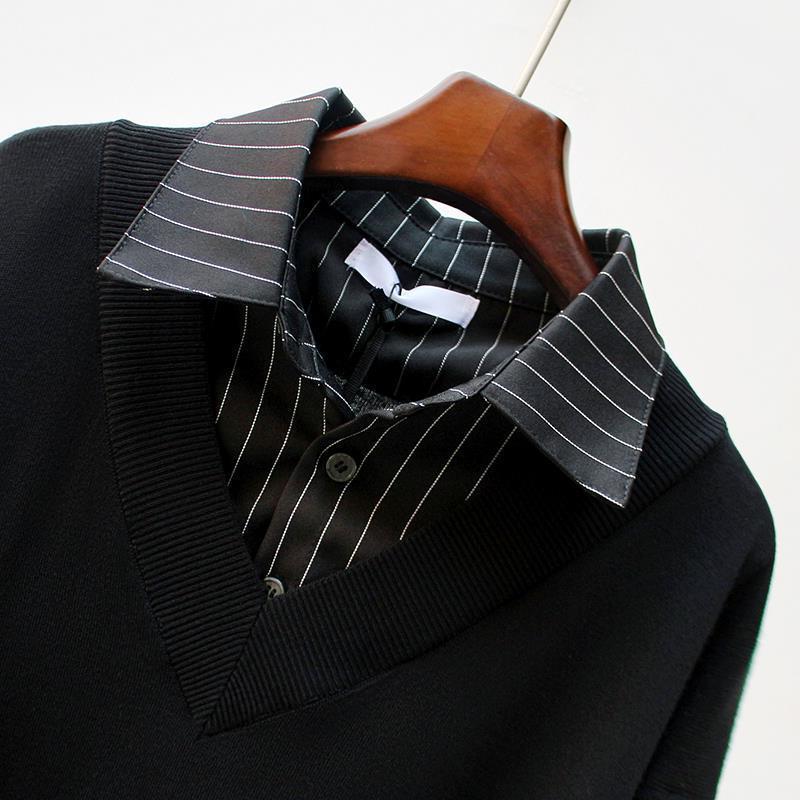 Eveline Pinstripe Sweater