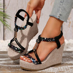 Tuluma Braided Wedges