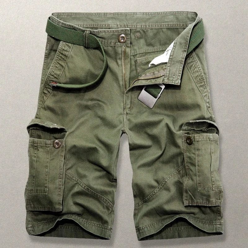 Men's Classic Cotton Cargo Shorts