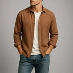 Montera Gauze Cotton Button-Up Shirt