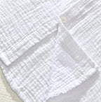 Montera Gauze Cotton Button-Up Shirt