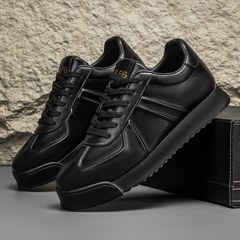 Caelum Retro Leather Sneakers