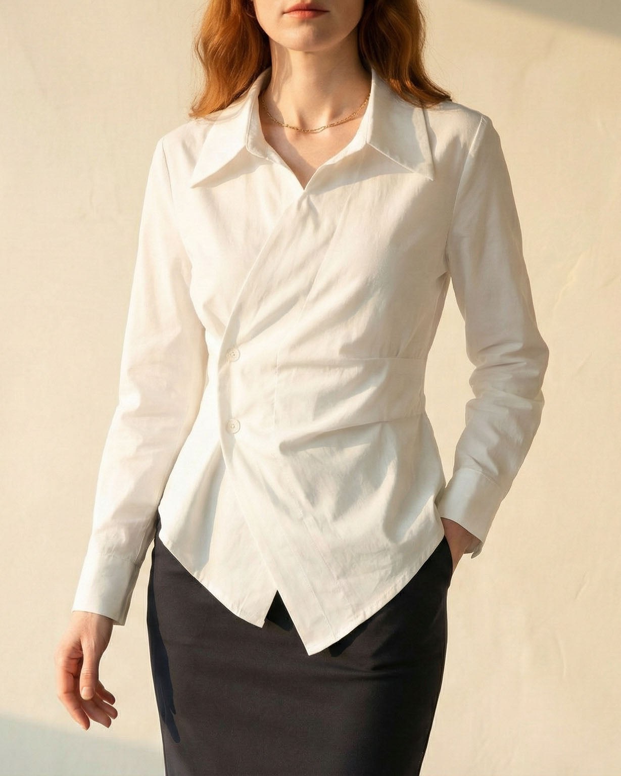 Sabrina Linen Blouse